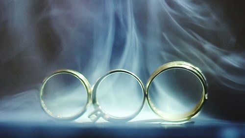 Close-up of glass on table