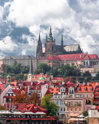 View of buildings in city