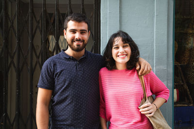 Portrait of a smiling couple