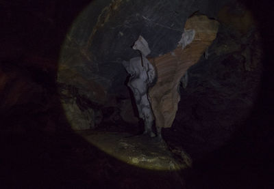 Close-up of cave
