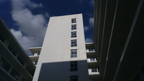 Modern office building against sky