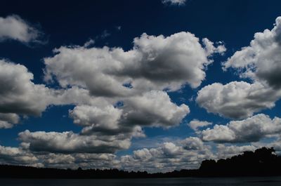 Low angle view of clouds in sky