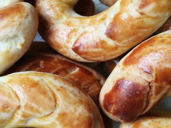 Full frame shot of bread