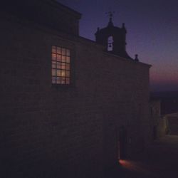 Low angle view of church