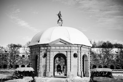 Low angle view of gate