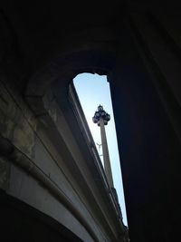 Low angle view of historical building