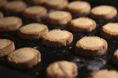 Full frame shot of cookies