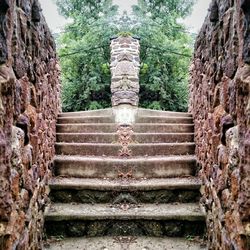 Low angle view of stairs