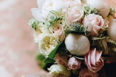 Close-up of rose bouquet