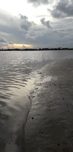 Scenic view of beach