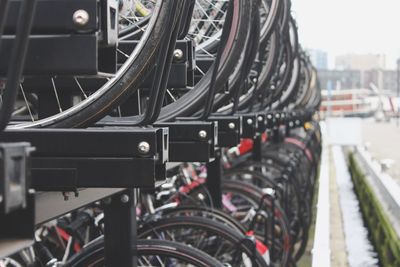 Close-up of bicycle