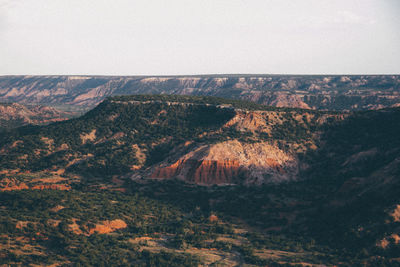 View of mountain range