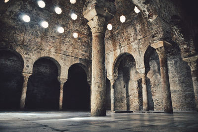 Low angle view of old building