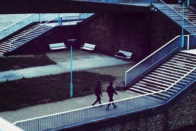 Staircase in building