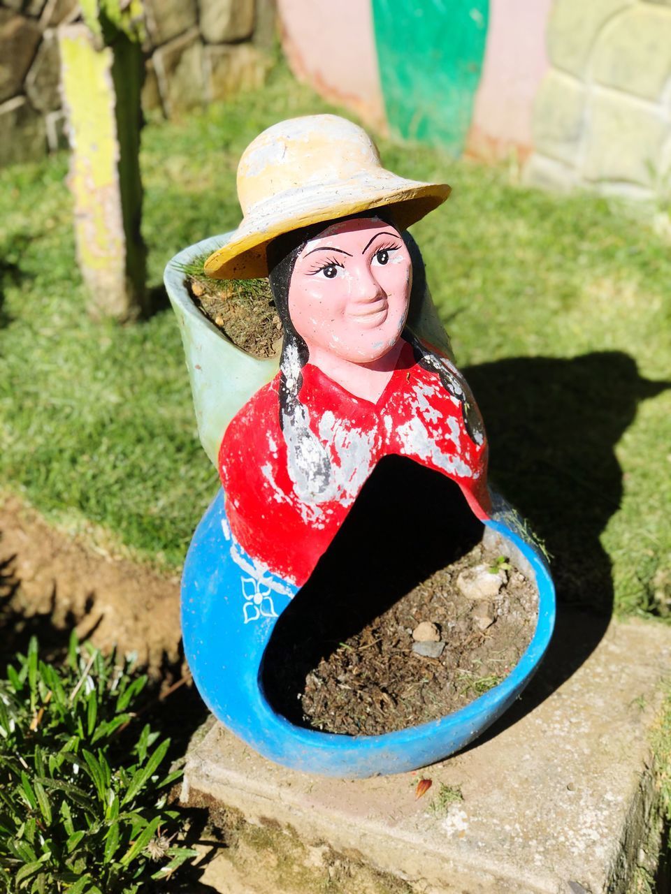 PORTRAIT OF SMILING GIRL WITH HAT