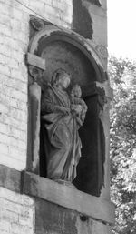 Close-up of buddha statue