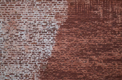 Full frame shot of brick wall