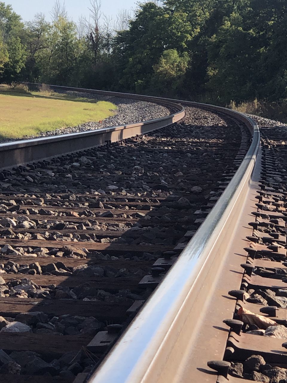 transportation, transport, track, architecture, nature, tree, day, built structure, plant, no people, road, bridge, mode of transportation, outdoors, high angle view, rail transportation, travel, sunlight