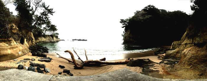 Scenic view of river