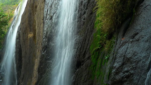 View of waterfall