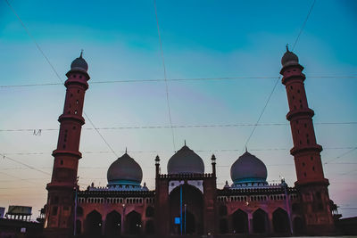 View of historic building against sky in city