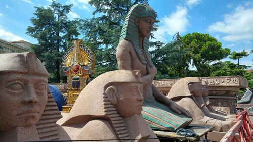 Statue of a temple