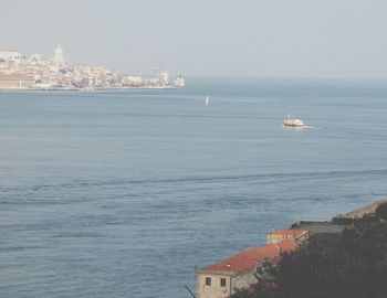 Boat in sea