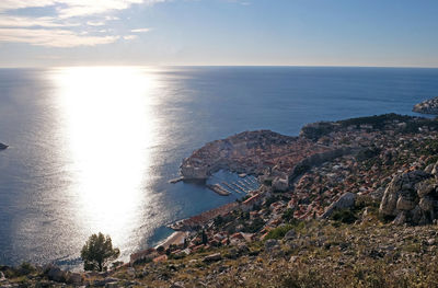 Dubrovnik, croatia. popular travel destination in adriatic sea.