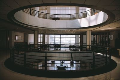 Interior of modern building