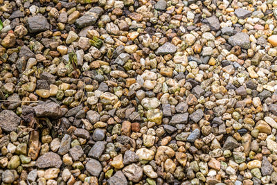 Full frame shot of stones