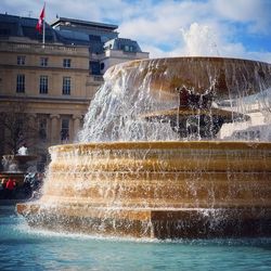 View of fountain