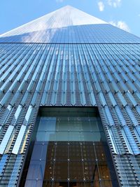 Low angle view of modern office building