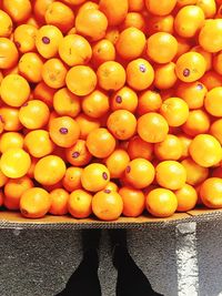 Full frame shot of vegetables in market