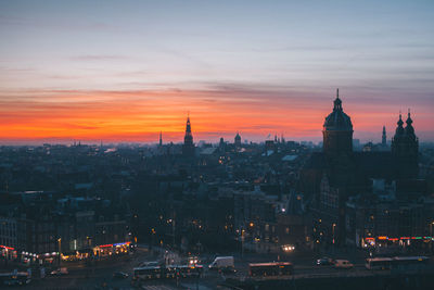 Cityscape at night