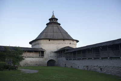 Castle against clear sky