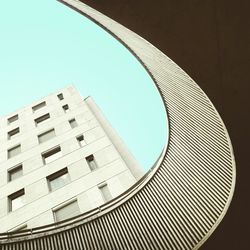 Low angle view of modern building