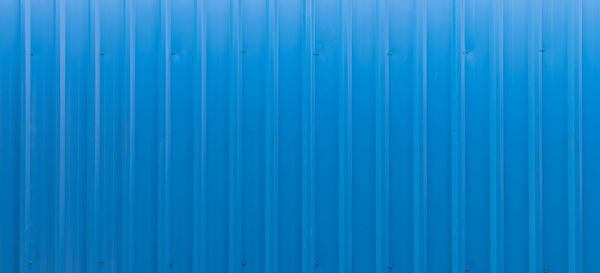 Full frame shot of blue wall