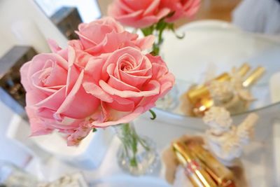 Close-up of rose bouquet