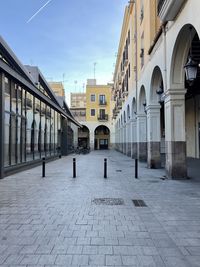 Street amidst buildings in city