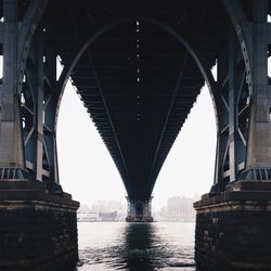 Manhattan bridge over east river