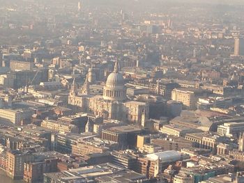 Aerial view of cityscape