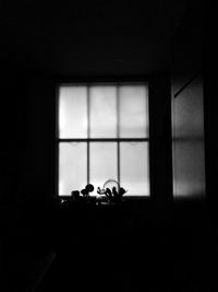 View of the dark