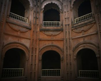 Low angle view of historical building