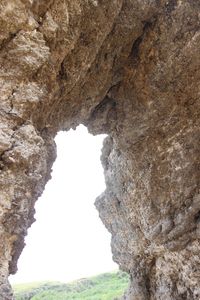 View of rock formation