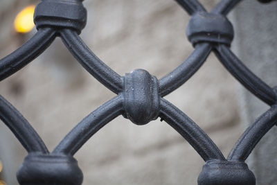 Close-up of chainlink fence