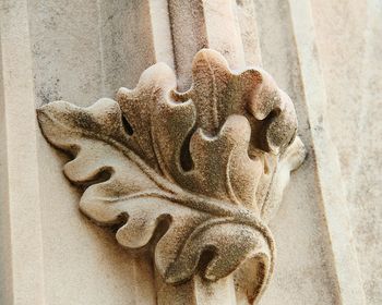 Close-up of statue