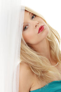 Portrait of a beautiful young woman