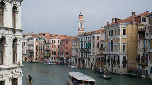 Boats in canal