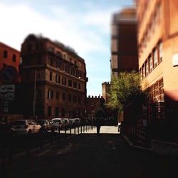 Buildings in city