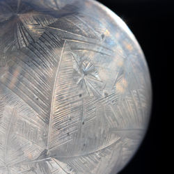 View of lights at night